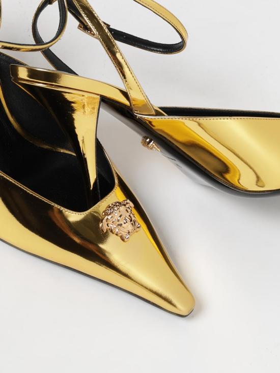 25FW 베르사체 힐/펌프스 10204791A08609 1X00V Gold - VERSACE