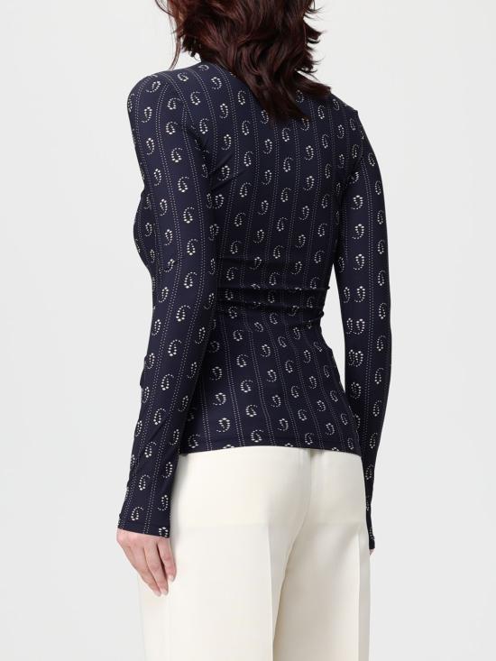 25FW 토리버치 긴팔 티셔츠 116439 476 Blue - TORY BURCH