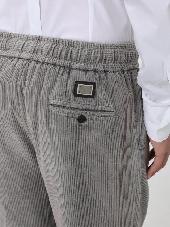 25FW 돌체앤가바나 트레이닝/조거 팬츠 GV4MHTG8LI1 N0036 Grey - DOLCE & GABBANA