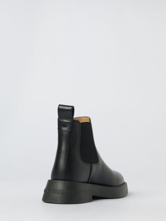 25FW 알마니 뮬/슬리퍼 XW002118AF19227 UC001 Black - ARMANI