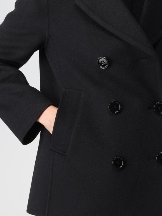 25FW 에스막스마라 코트 2529046023600 013 Black - 'S MAX MARA