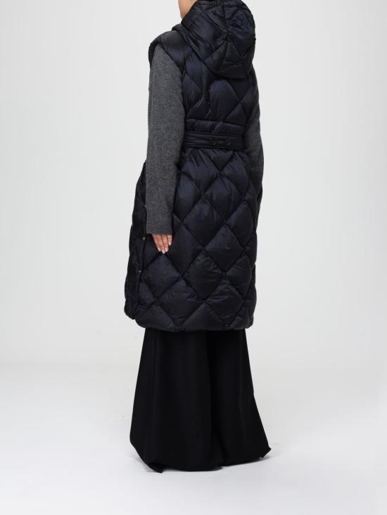 25FW 막스마라 더 큐브 트레질 발수 다운 베스트 2529296075600 002 Black - MAXMARA THE CUBE