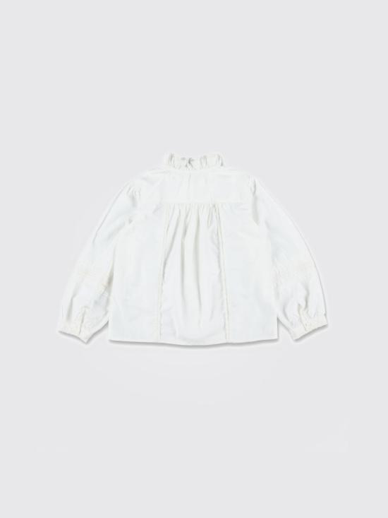 25FW [키즈] 봉쁘앙 셔츠 W05GBLW00008 002 White - BONPOINT