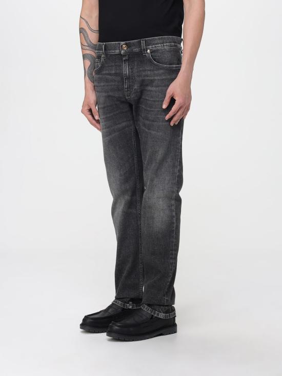 25FW 베르사체 데님 팬츠 10194611A15048 1D280 Grey - VERSACE