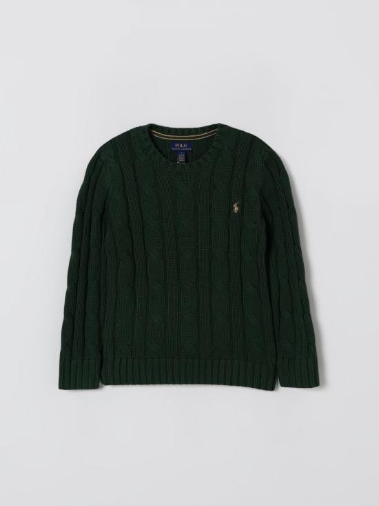 25FW [키즈] 폴로 랄프로렌 풀오버 322981036 002 Forest Green