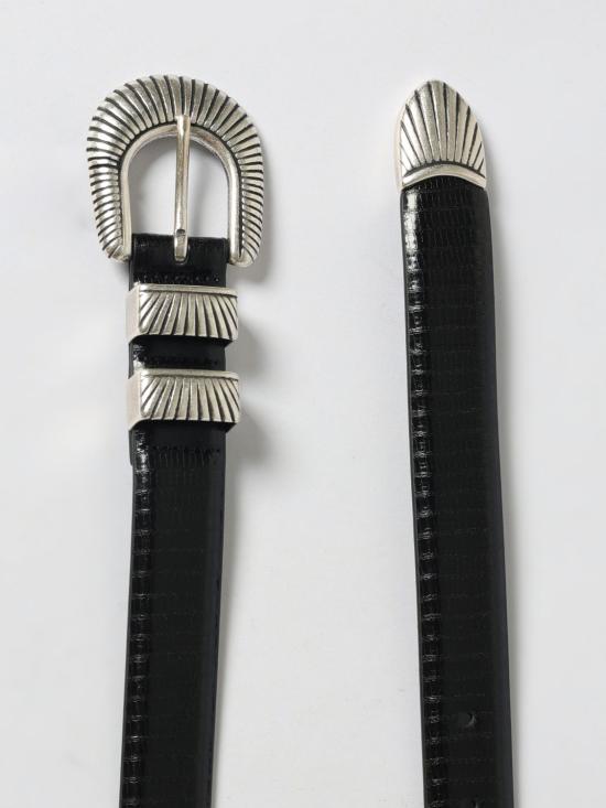 25FW 바레나 레귤러 벨트 ACD5385042 590 Black - BARENA