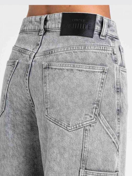 25FW 액티튜드 트윈세트 데님 팬츠 252AP2480 12729 Denim - ACTITUDE TWINSET