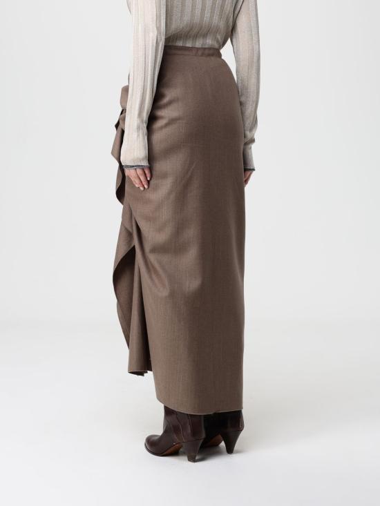 25FW 파비아나 필리피 스커트 GND225F801L632 VR1 Beige - FABIANA FILIPPI