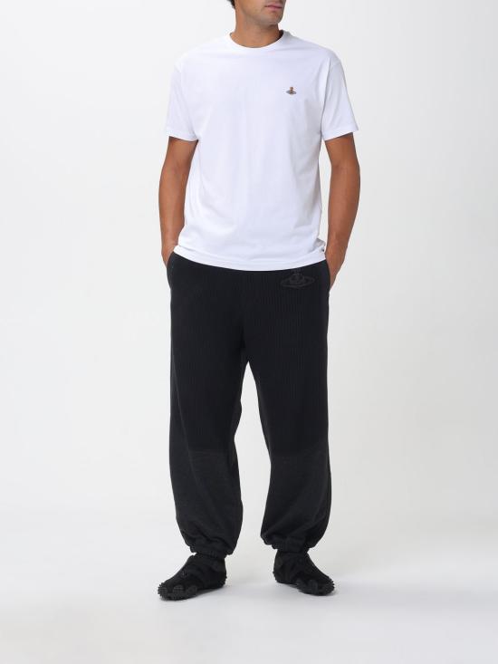 25FW 비비안웨스트우드 클래식 ORB 로고 티셔츠 3G010013J001M A401 White - VIVIENNE WESTWOOD