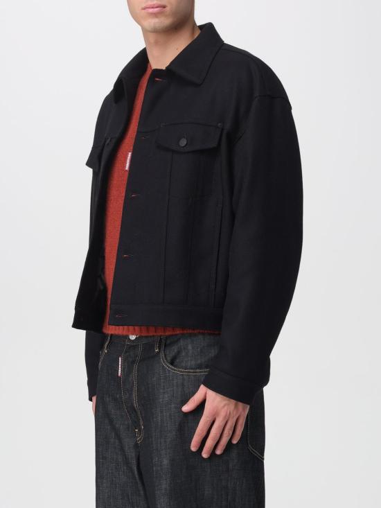 25FW 디스퀘어드2 자켓 S74AM1614D35260 900 Black - DSQUARED2