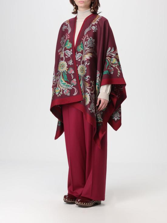 25FW 에트로 코트 WRBD0004 AQ285 X0866 Burgundy - ETRO