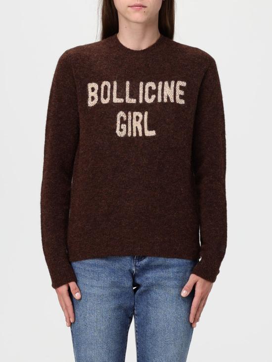 25FW 세인트바쓰 스웨터 QUE0033 BOLLICINE GIRL 18 STRASS 04027I Dark