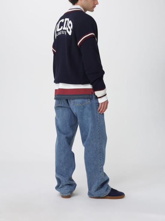 25FW 지씨디에스 폴로 티셔츠 B2CM2509JE9 09 Striped - GCDS