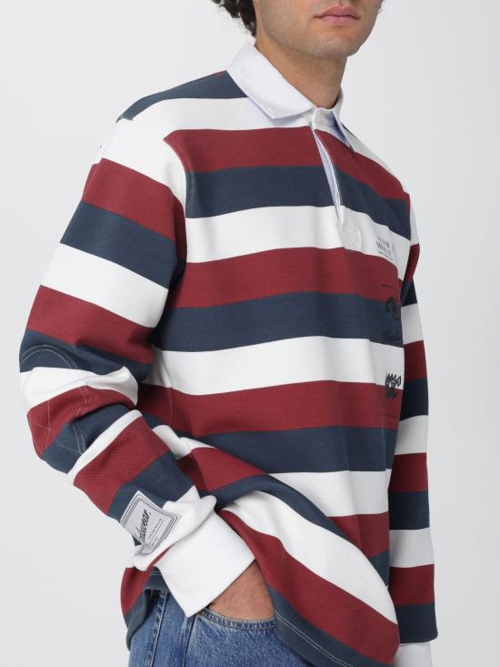 25FW 지씨디에스 폴로 티셔츠 B2CM2509JE9 09 Striped - GCDS