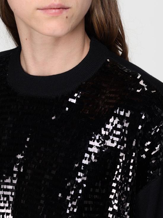 25FW 알마니 스웨터 XW001326AF16682 MC117 Black - ARMANI