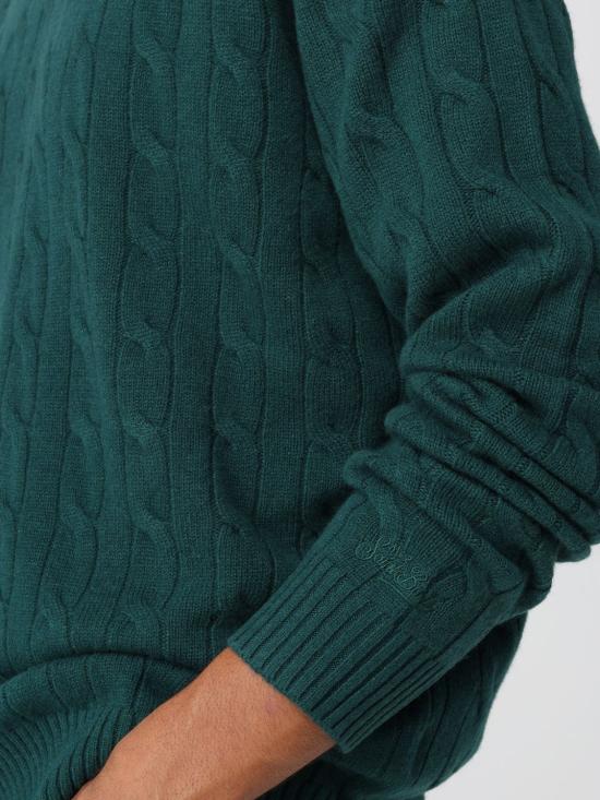 25FW 세인트바쓰 스웨터 REGE007 00026I Green - MC2 SAINT BARTH