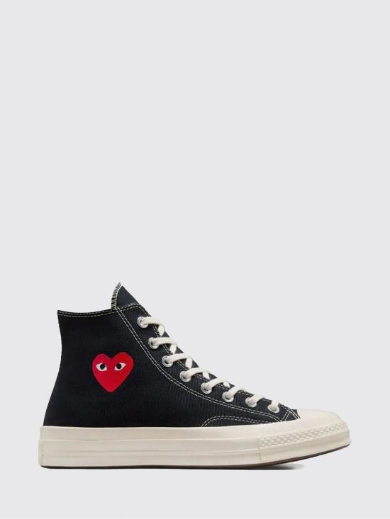 25FW 꼼데가르송 플레이 X 컨버스 스니커즈 AZK1291 1 Black