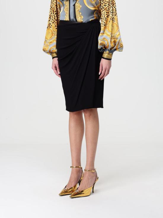 25FW 베르사체 스커트 1021989 1A14475 1B000 Black - VERSACE