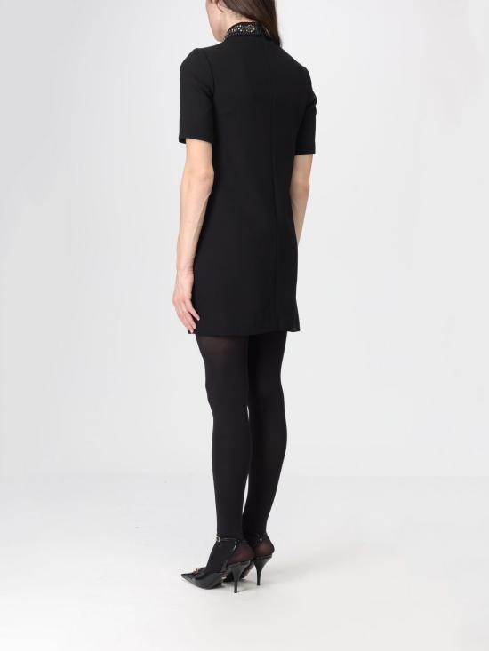 25FW 베르사체 롱 원피스 1022108 1A12789 1B000 Black - VERSACE