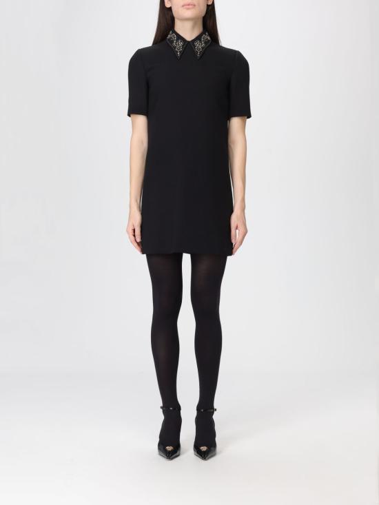 25FW 베르사체 롱 원피스 1022108 1A12789 1B000 Black