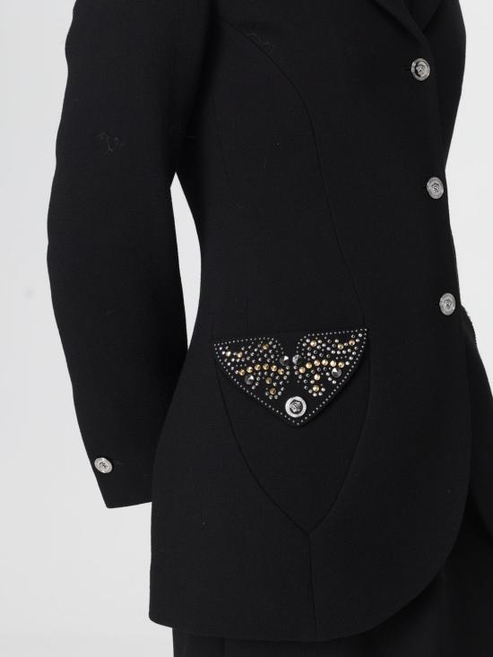 25FW 베르사체 자켓 1022132 1A12789 1B000 Black - VERSACE