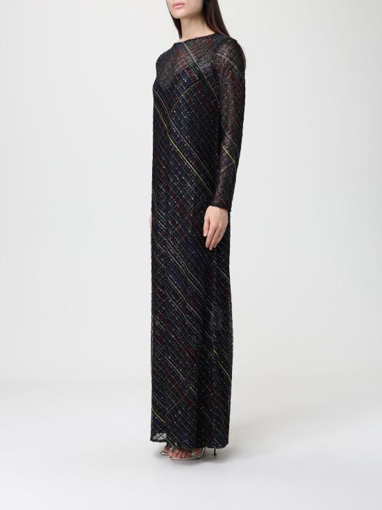 25FW 미소니 롱 원피스 DS25WG3TBK01EP SM9W1 Grey - MISSONI