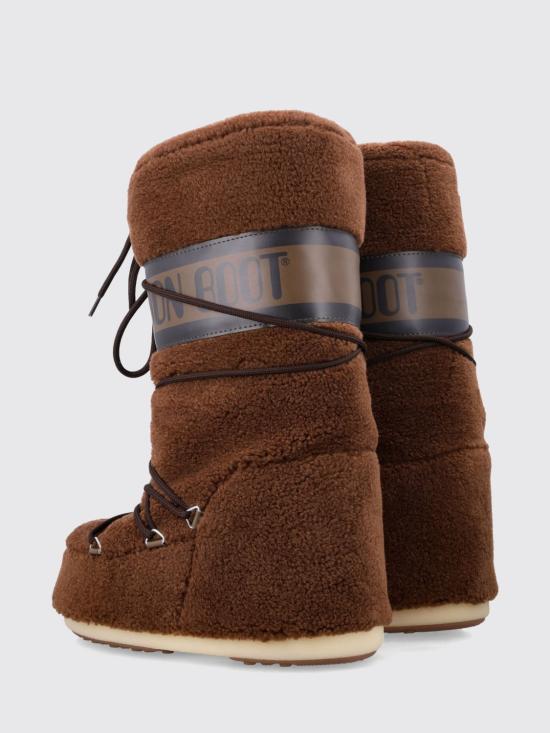 25FW 문부츠 아이콘 플리스 부츠 80D1403080 M004 Brown - MOON BOOT