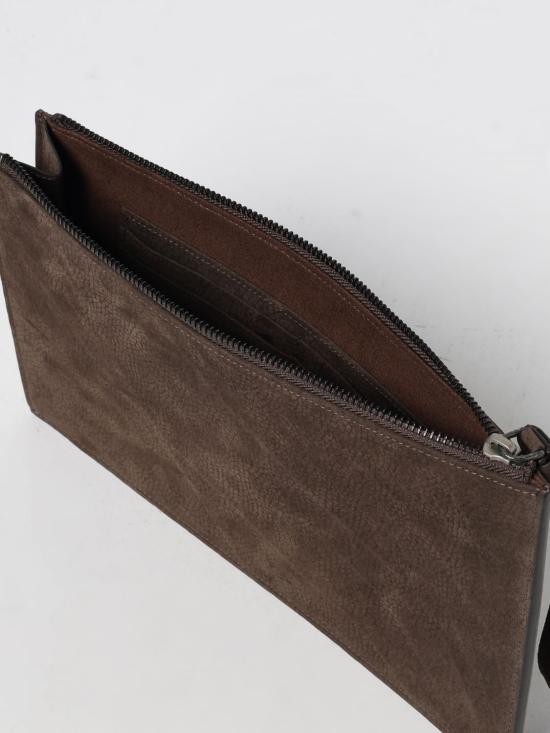 25FW 오르치아니 클러치/파우치 SU0119NAB TMO Brown - ORCIANI