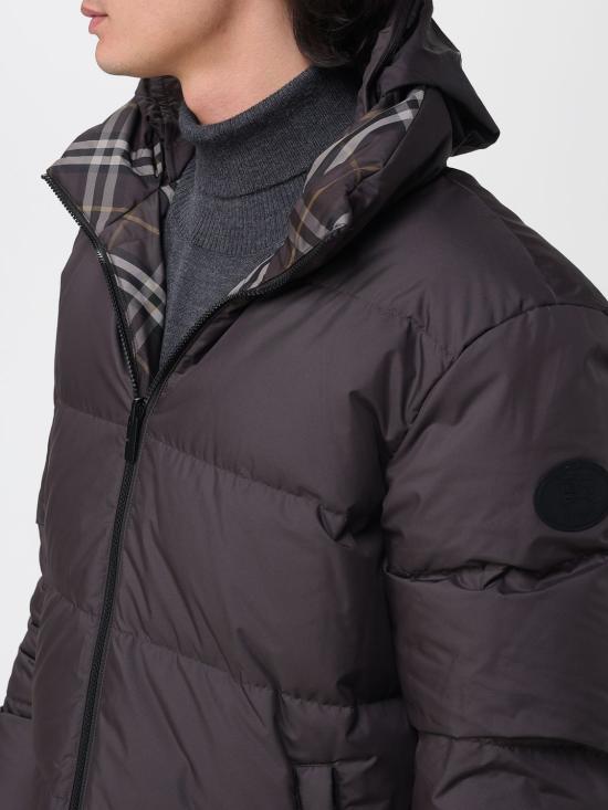 25FW 버버리 리버시블 체크 스노든 푸퍼 자켓 리버시블 체크 스노든 푸퍼  8115565 Brown - BURBERRY