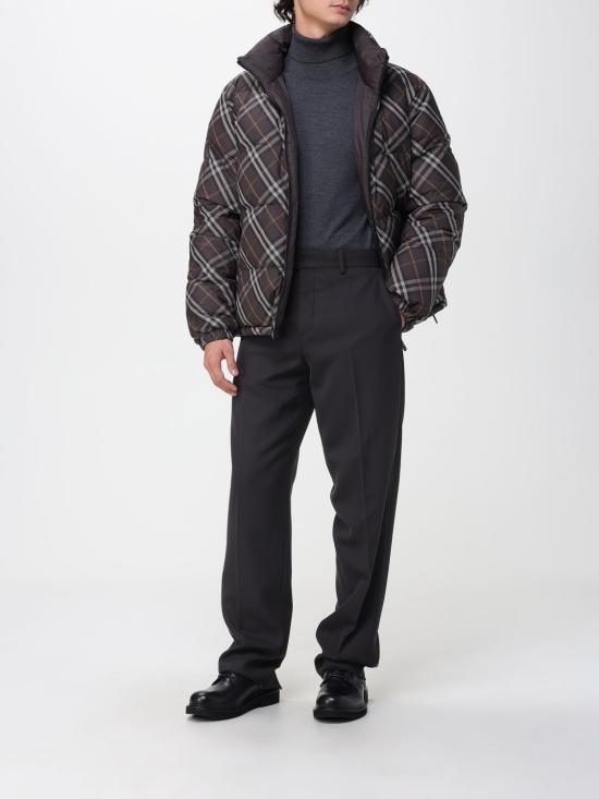 25FW 버버리 리버시블 체크 스노든 푸퍼 자켓 리버시블 체크 스노든 푸퍼  8115565 Brown - BURBERRY