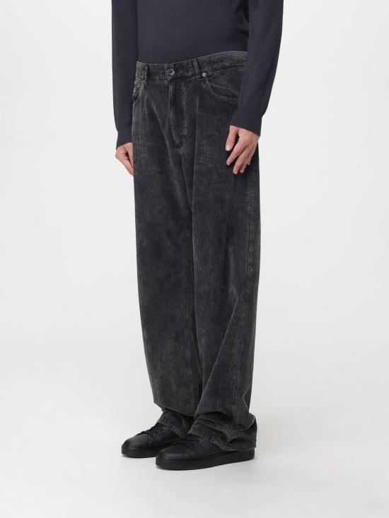 25FW 돌체앤가바나 트레이닝/조거 팬츠 GWVNXTG8LI1 N0000 Black - DOLCE & GABBANA