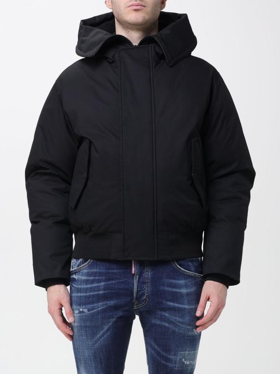 25FW 디스퀘어드2 자켓 S74AM1634D35081 900 Black