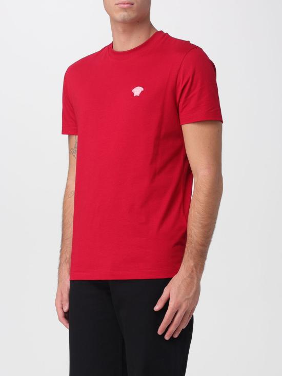 25FW 베르사체 반팔 티셔츠 10084811A08489 1RC40 Burgundy - VERSACE