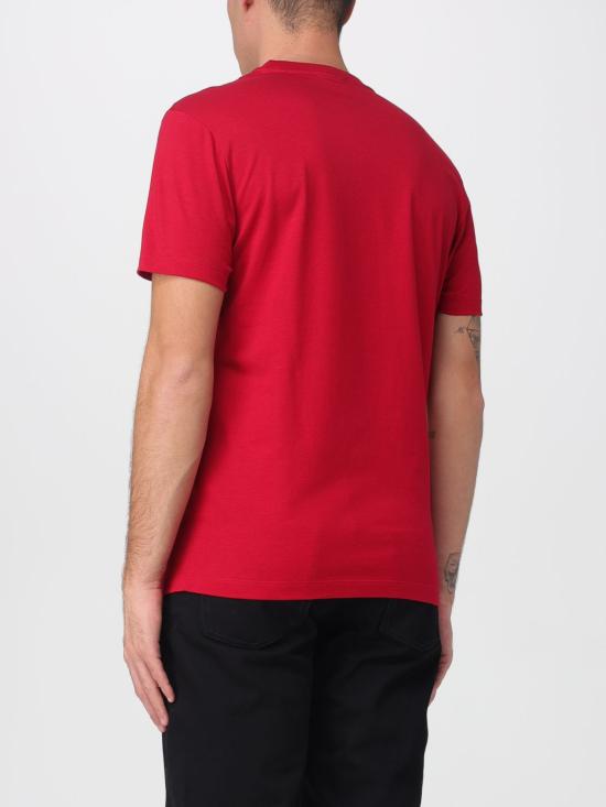 25FW 베르사체 반팔 티셔츠 10084811A08489 1RC40 Burgundy - VERSACE