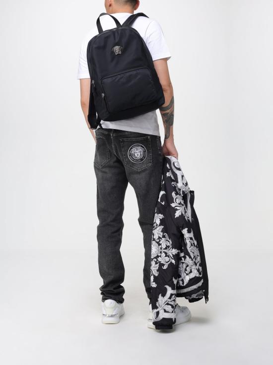 25FW 베르사체 반팔 티셔츠 10084811A08489 1W000 White - VERSACE