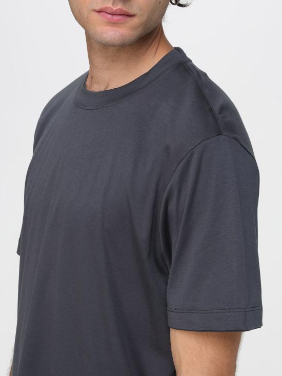 25FW 일레븐티 반팔 티셔츠 X75TSHK19TES0K035 22 Black - ELEVENTY