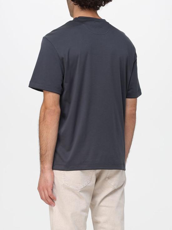 25FW 일레븐티 반팔 티셔츠 X75TSHK19TES0K035 22 Black - ELEVENTY