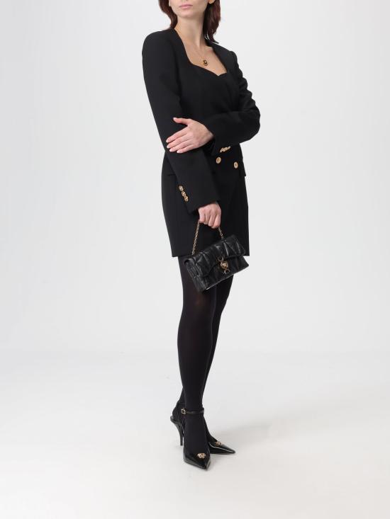 25FW 베르사체 토트백 10177401A12975 1B00V Black - VERSACE