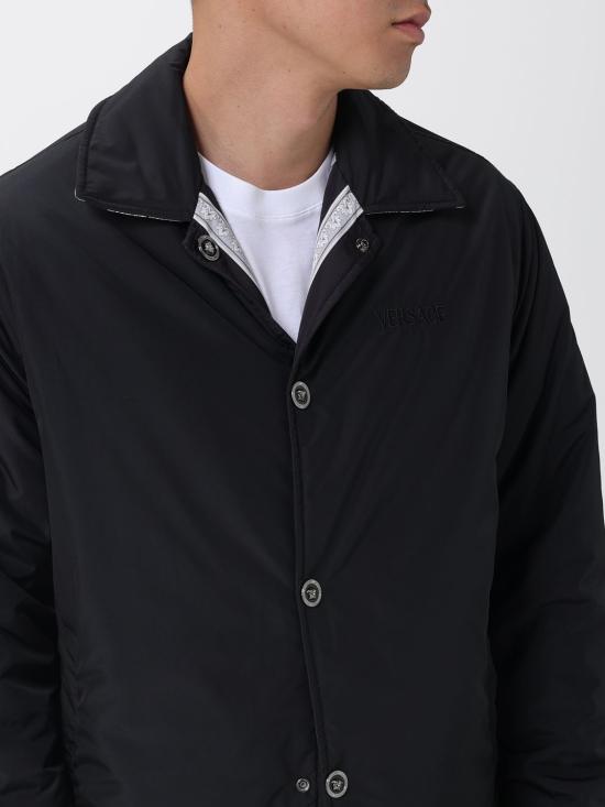 25FW 베르사체 자켓 10207571A15060 5B950 Black - VERSACE