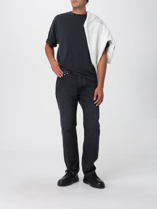 25FW 팜앤젤스 반팔 티셔츠 PMAA10HF25JER001 1310 Black - PALM ANGELS