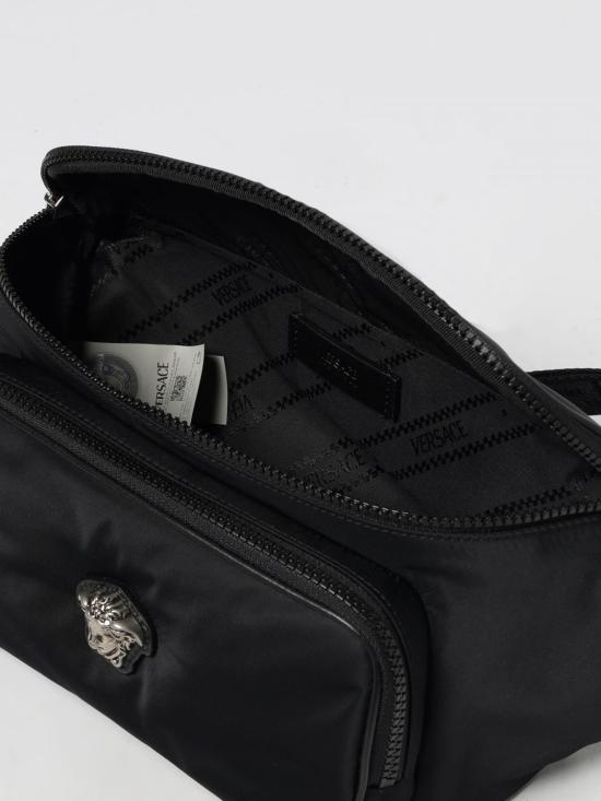 25FW 베르사체 벨트백 10200031A14493 1B00P Black - VERSACE