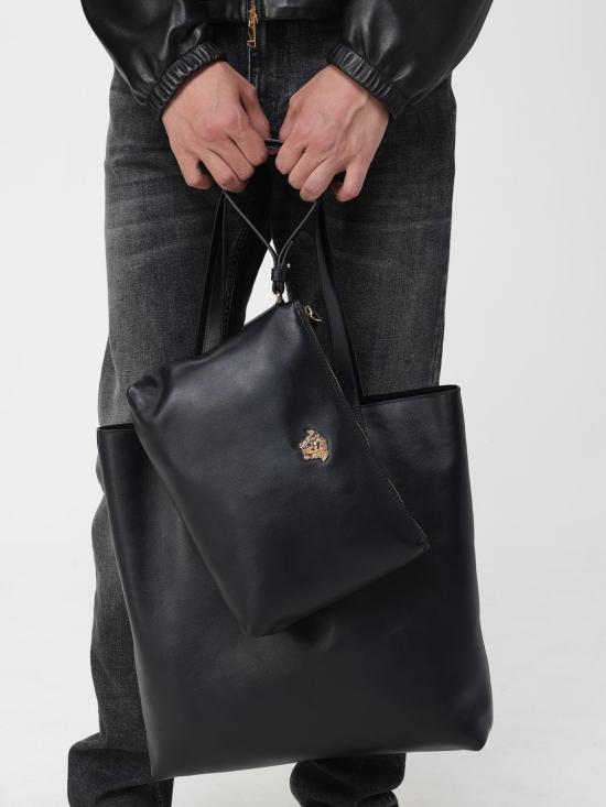 25FW 베르사체 클러치/파우치 10206661A14675 1B00V Black - VERSACE