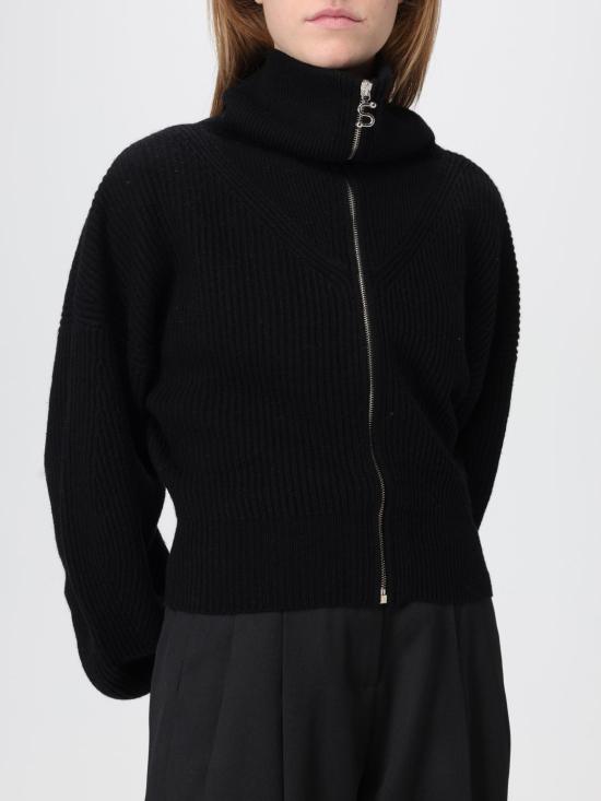 25FW 스포트막스 트레이닝 상의 2522346012600 005 Black - SPORTMAX