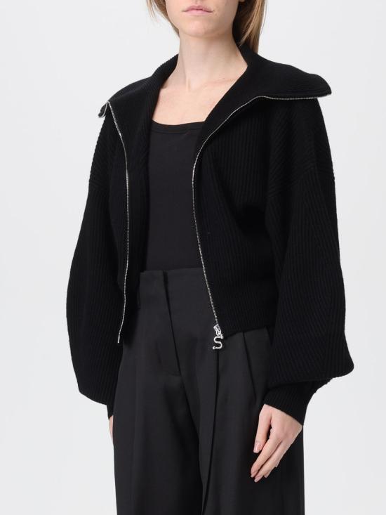 25FW 스포트막스 트레이닝 상의 2522346012600 005 Black - SPORTMAX