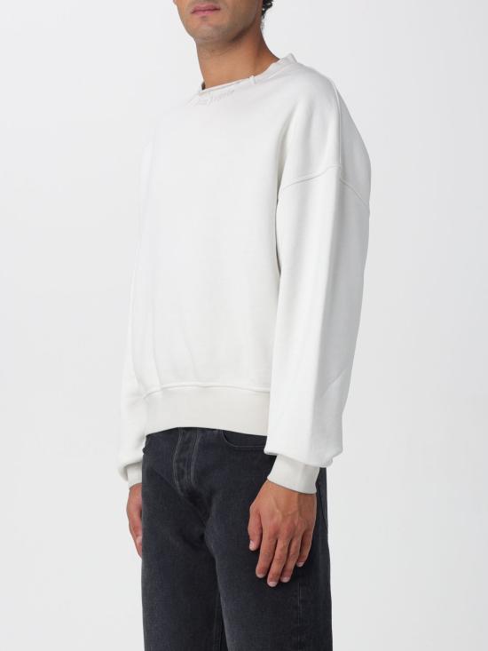 25FW 팜앤젤스 긴팔 티셔츠 PMBA08KF25FLE001 030B White - PALM ANGELS