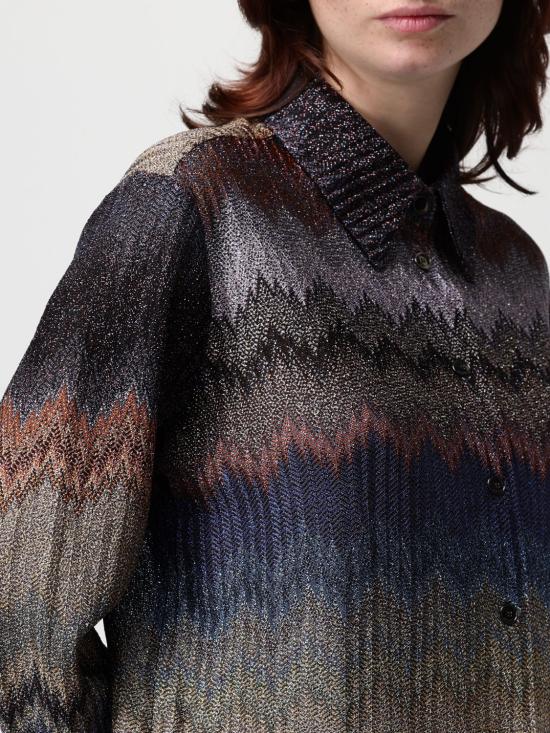 25FW 미소니 셔츠 DS25WJ0IBR012K S72LF Multicolor - MISSONI