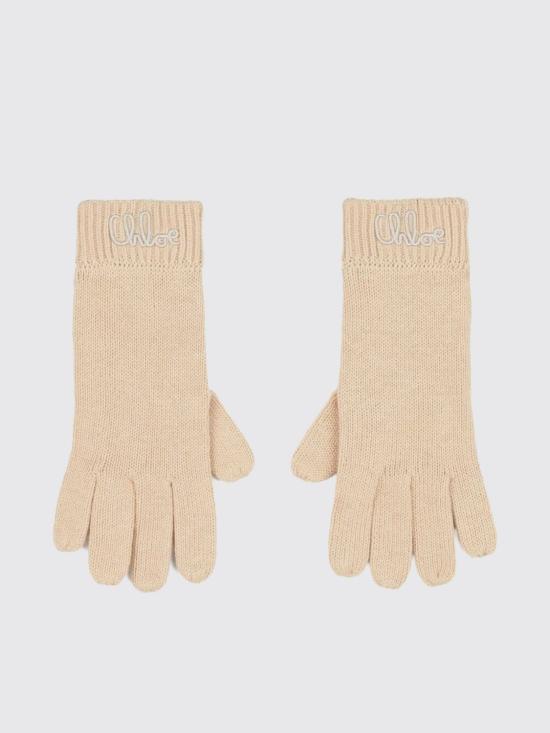 25FW [키즈] 끌로에 장갑 C20690 257 Pink - CHLOE