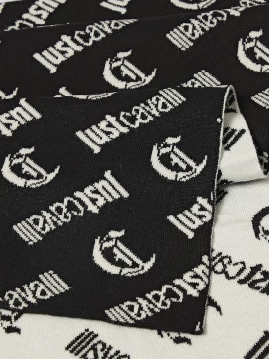 25FW 저스트까발리 머플러/스카프 79QA2H09ZG410 899 Black - JUST CAVALLI