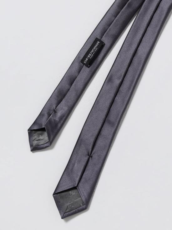 25FW 엠포리오 아르마니 넥타이 EM001343TE16535 U1112 Silver - EMPORIO ARMANI