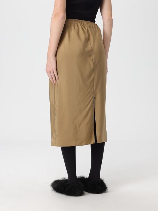 25FW 까르벵 롱 스커트 6252K21004 OCHRE Brown - CARVEN